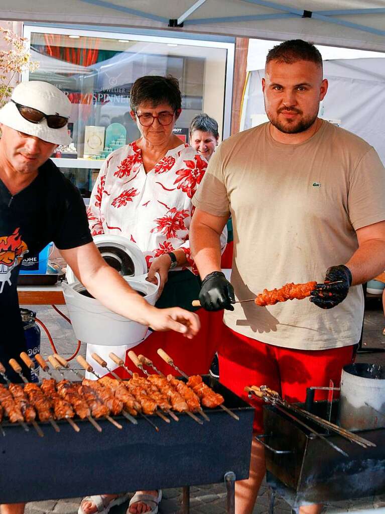 Verschiedene Bands und Knstler, Tanzauffhrungen und ein groes kulinarisches Angebot – am Samstag war in Lahr einiges geboten.