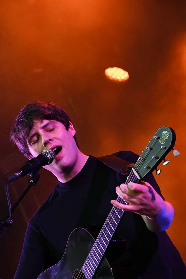 Jake Bugg auf dem Domplatz in Arlesheim.  | Foto: Barbara Ruda