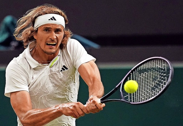 Gut, aber noch nicht gut genug: Alexander Zverev  | Foto: Victoria Jones (dpa)