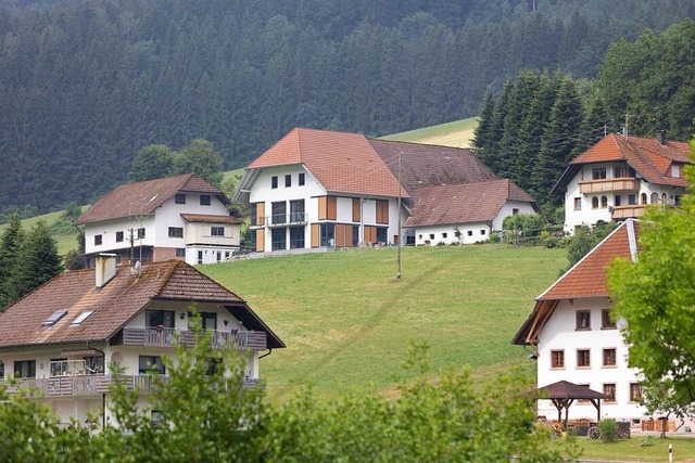 Auf einen Quadratkilometer in Biederba...Foto zeigt da schon dichte Besiedlung.  | Foto: Patrik Mller