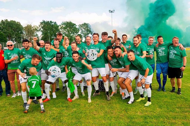 Die Mannschaft der DJK Donaueschingen ...mmenden Saison auf einigen Positionen.  | Foto: Wolfgang Scheu