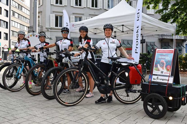 Die Beraterinnen der Arbeitsagentur sind auf &#8222;BeRADungstour&#8220;.  | Foto: Thomas Loisl Mink