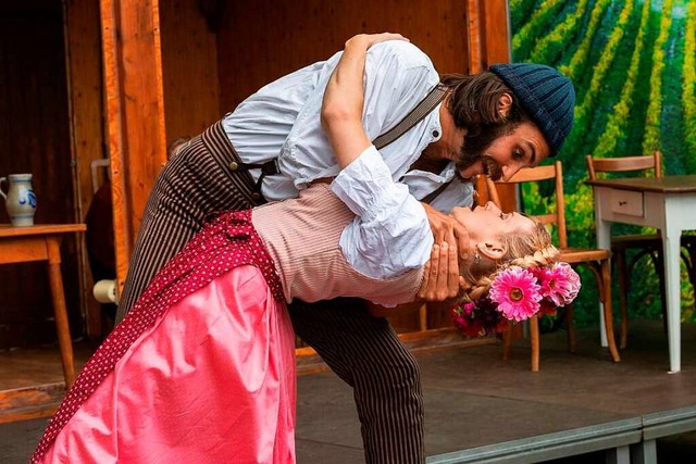 Das Open-Air-Theater ist auf Mini-Tournee.  | Foto: Theater Baden Alsace