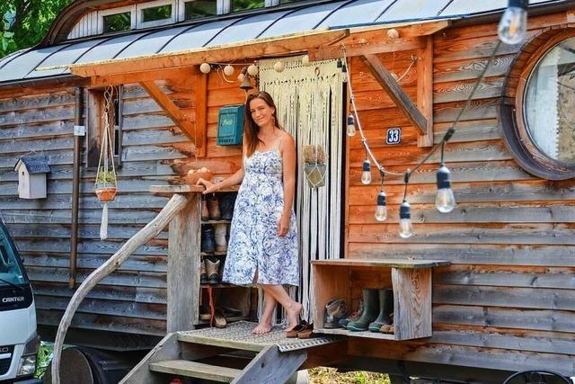 Wie Geraldine Schüle ein nachhaltiges Leben in Tinyhouse und bald im Bauernhof führt