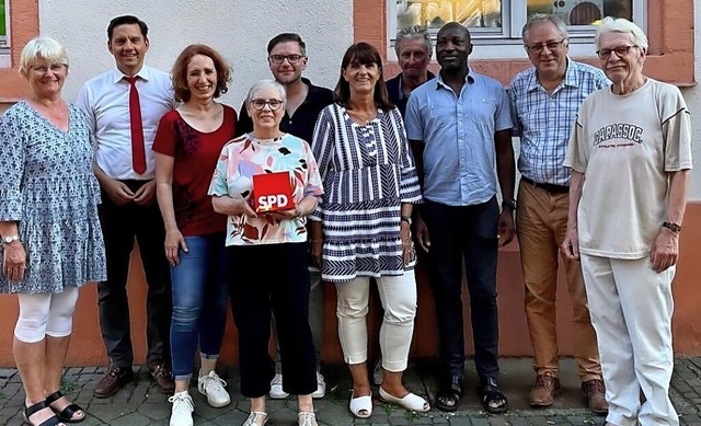 Offenburger SPD (v. l.): Martina Bregl...ostrm, Andreas Roser, Peter Schfer.   | Foto: SPD Offenburg