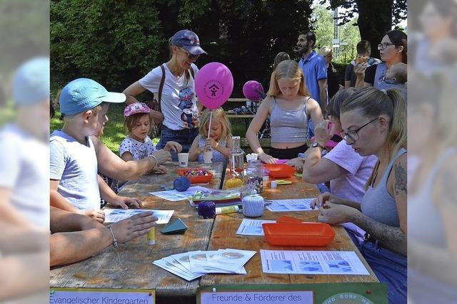Evangelische Kirche feiert ein Sommerfest fr Kinder