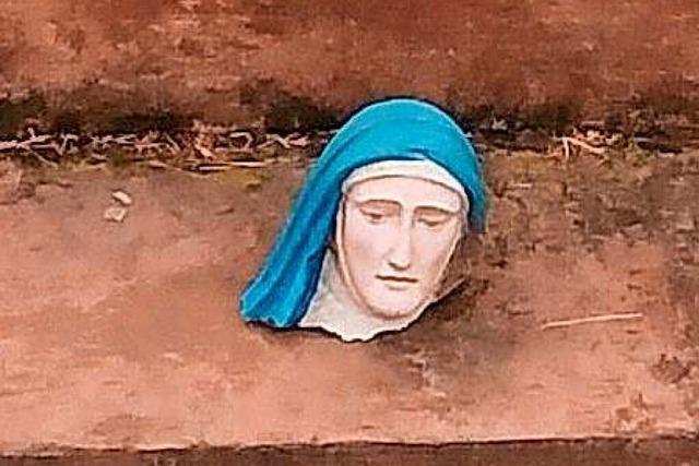 Beschädigte Marienfigur in Friesenheim-Oberschopfheim: Belohnung für Hinweise auf Täter