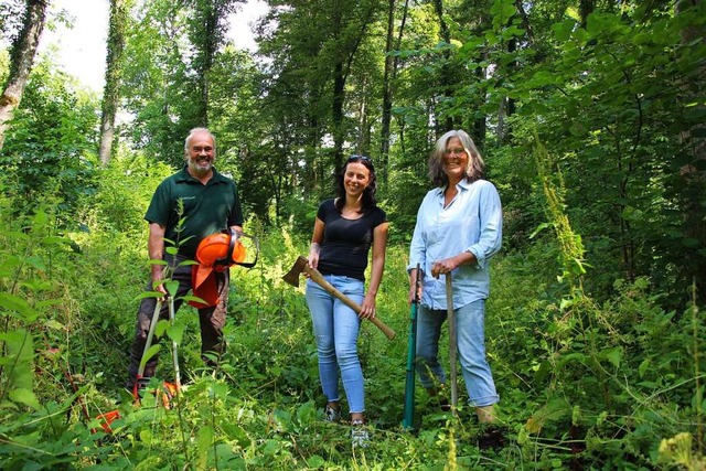 Im Schinderwald werden Jugendliche zwe... die Familienbeauftragte Andrea Barth.  | Foto: SK