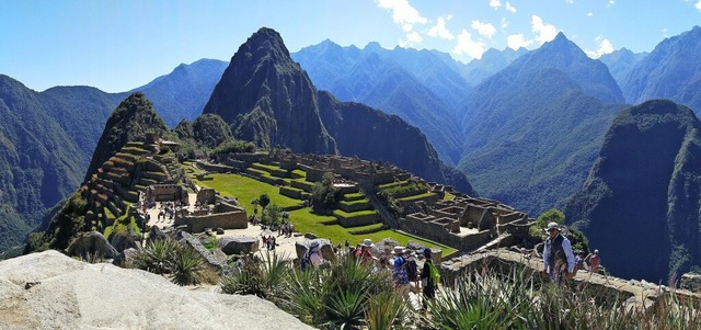Die historische Inka-Stadt in Peru ist...t jhrlich ber eine Million Besucher.  | Foto: Simone A. Mayer (dpa)