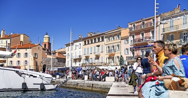 Der Hafen von Saint-Tropez in Sdfrankreich  | Foto: Sebastian Sinterhauf