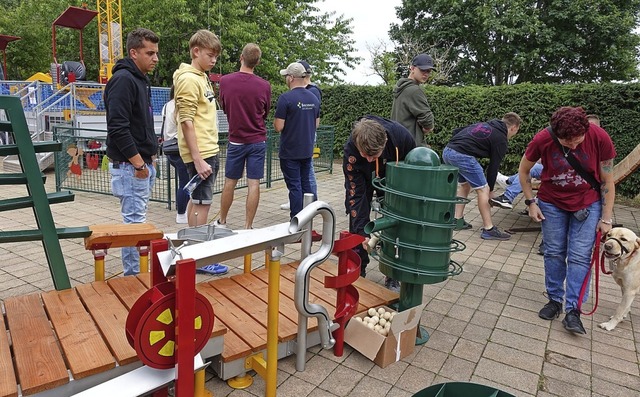 Auch junge Besucher waren bei der Leis...beteiligten sich an der Veranstaltung.  | Foto: Heidi Rombach