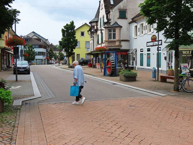 Zur Spielstrae knnte die Wehrer Haup...nach dem Experten Niklas Maaen geht.   | Foto: Gerd Leutenecker