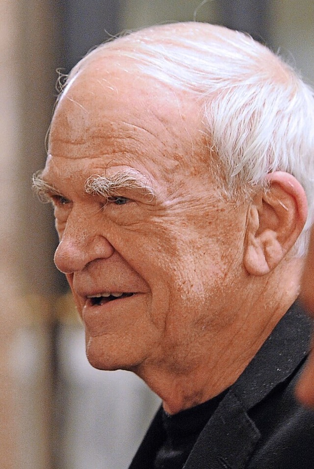 Milan Kundera im Jahr 2010  | Foto: Miguel Medina (dpa)