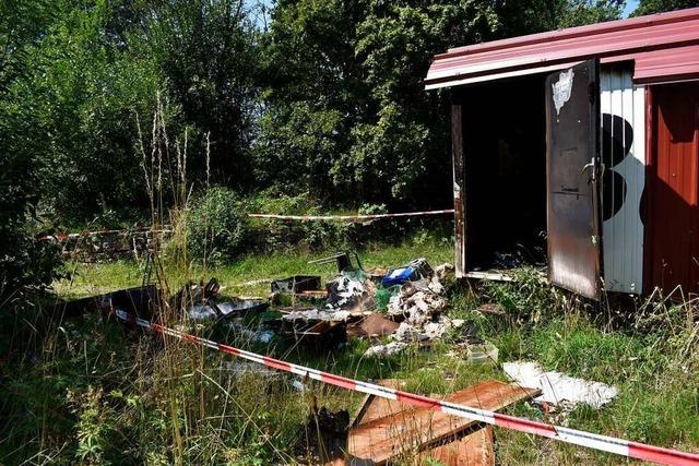 Ein Feuer ruiniert in Rheinfelden einen Ort der Umweltbildung