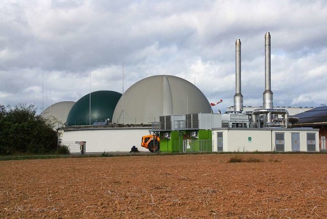 Eine Biogasanlage  | Foto: Christiane Franz