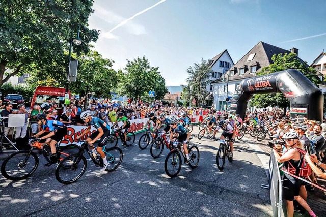 Mehr als 3.000 Mountainbiker werden im...ochschwarzwald am Wochenende erwartet.  | Foto: Sebastian Eckmann