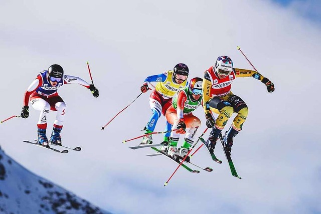 Ganz vorn sein, das will Daniela Maier...s) im kommenden Winter mglichst oft.   | Foto: IMAGO/GEPA pictures/ Daniel Goetzhaber