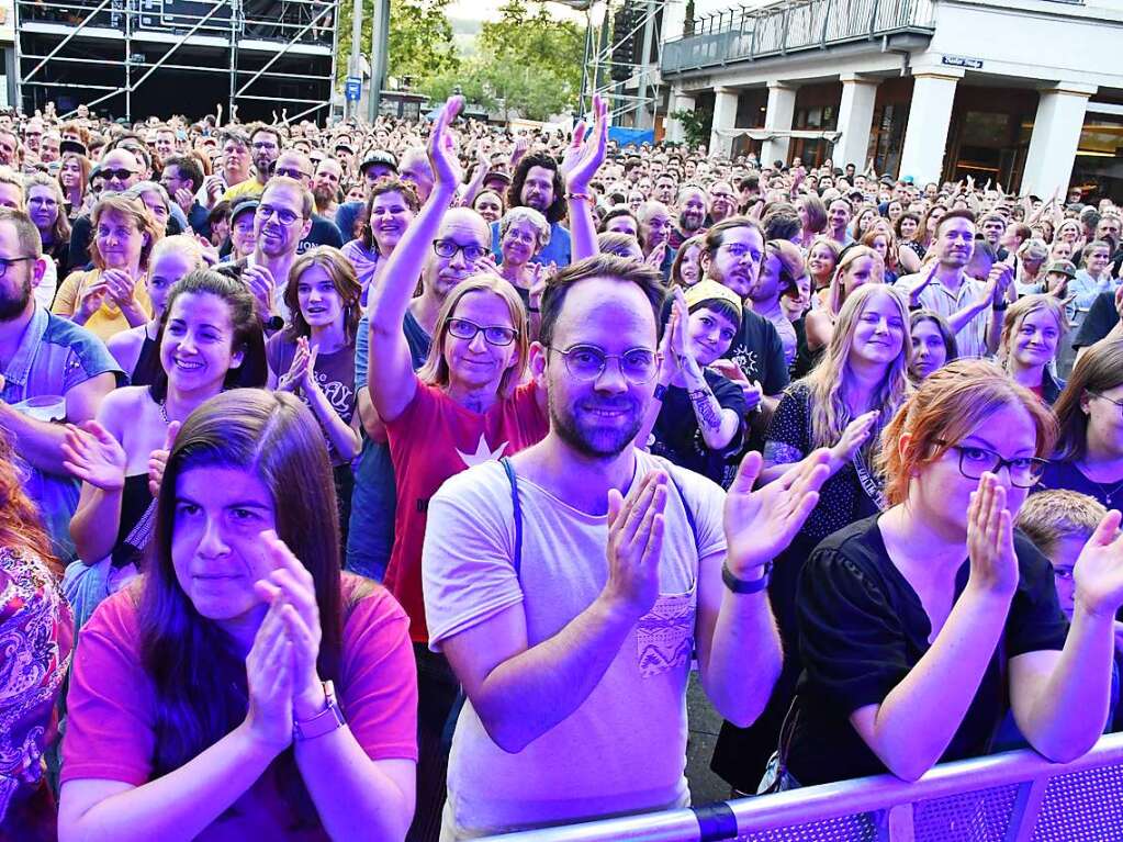 Impressionen vom Stimmen-Konzert mit Danger Dan und Engin