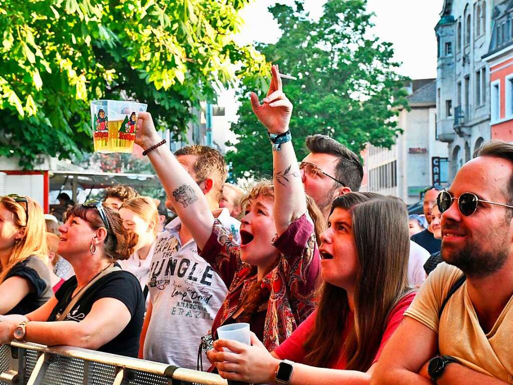 Impressionen vom Stimmen-Konzert mit Danger Dan und Engin