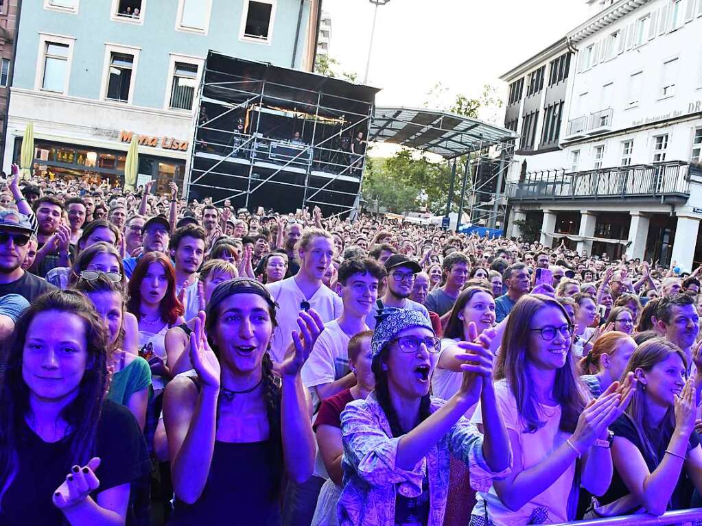 Impressionen vom Stimmen-Konzert mit Danger Dan und Engin