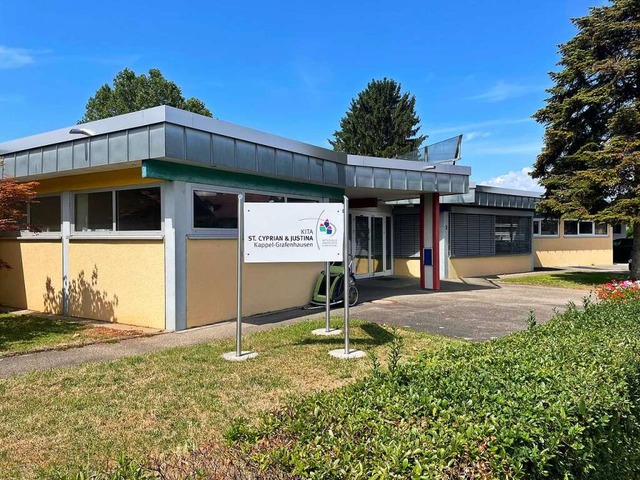 Im katholischen Kindergarten St. Cypri... wieder ein warmes Mittagessen geben.   | Foto: Louisa Krieg