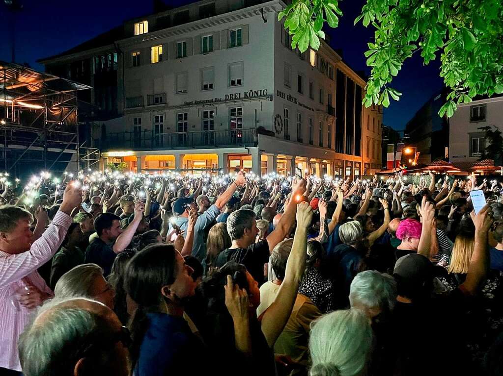 Impressionen vom Stimmen-Konzert mit Danger Dan und Engin