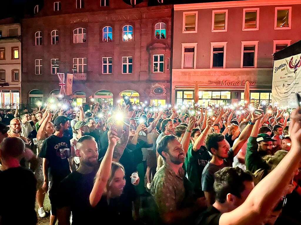 Impressionen vom Stimmen-Konzert mit Danger Dan und Engin