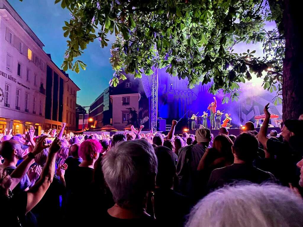 Impressionen vom Stimmen-Konzert mit Danger Dan und Engin