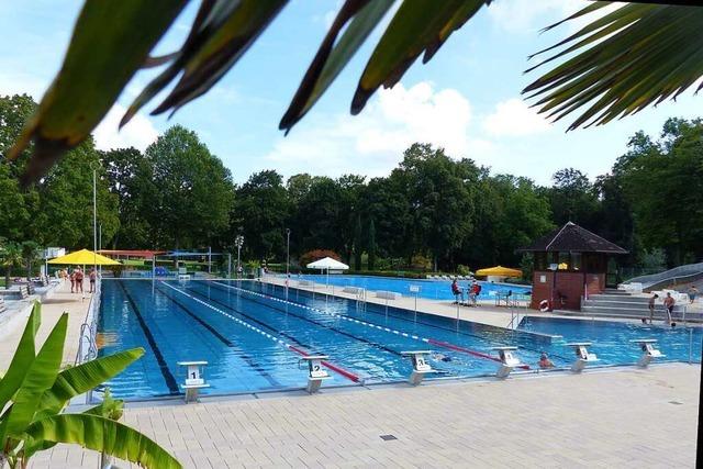 Waldschwimmbad Breisach schliet bis Montag wegen Sturmschden