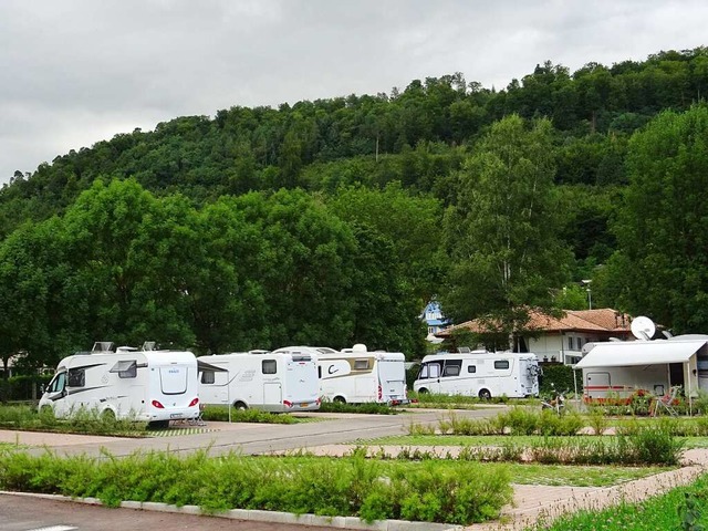 Seit 2016 gibt es den Stellplatz in den Breitmatten.  | Foto: Stadt Lahr