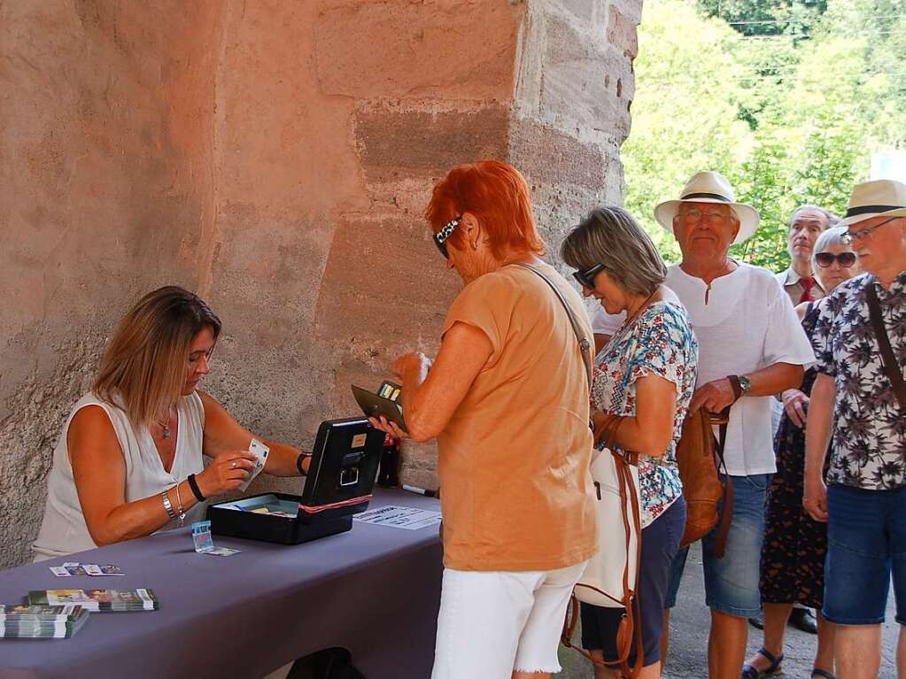 Die Diga auf Schloss Beuggen