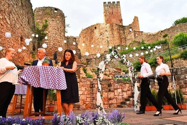 Burgfestspiele Rötteln zeigen ein Fest voller Konflikte, Pech und Pannen