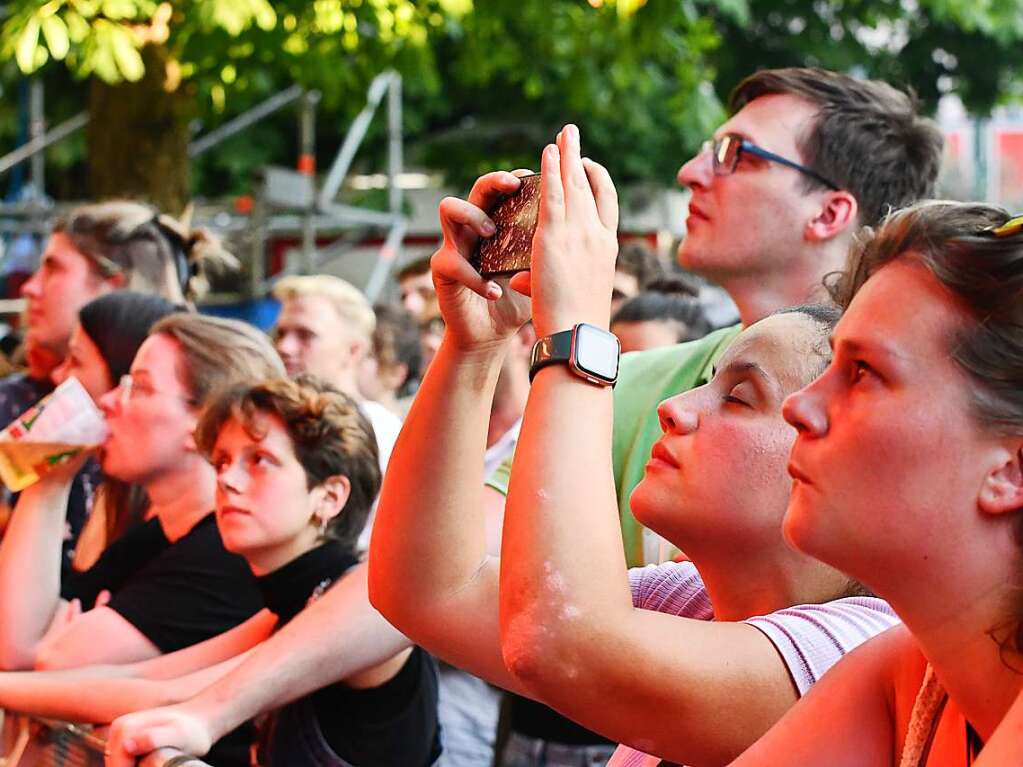 Alt-J. und A.S.Fanning bei Stimmen im Herzen Lrrachs