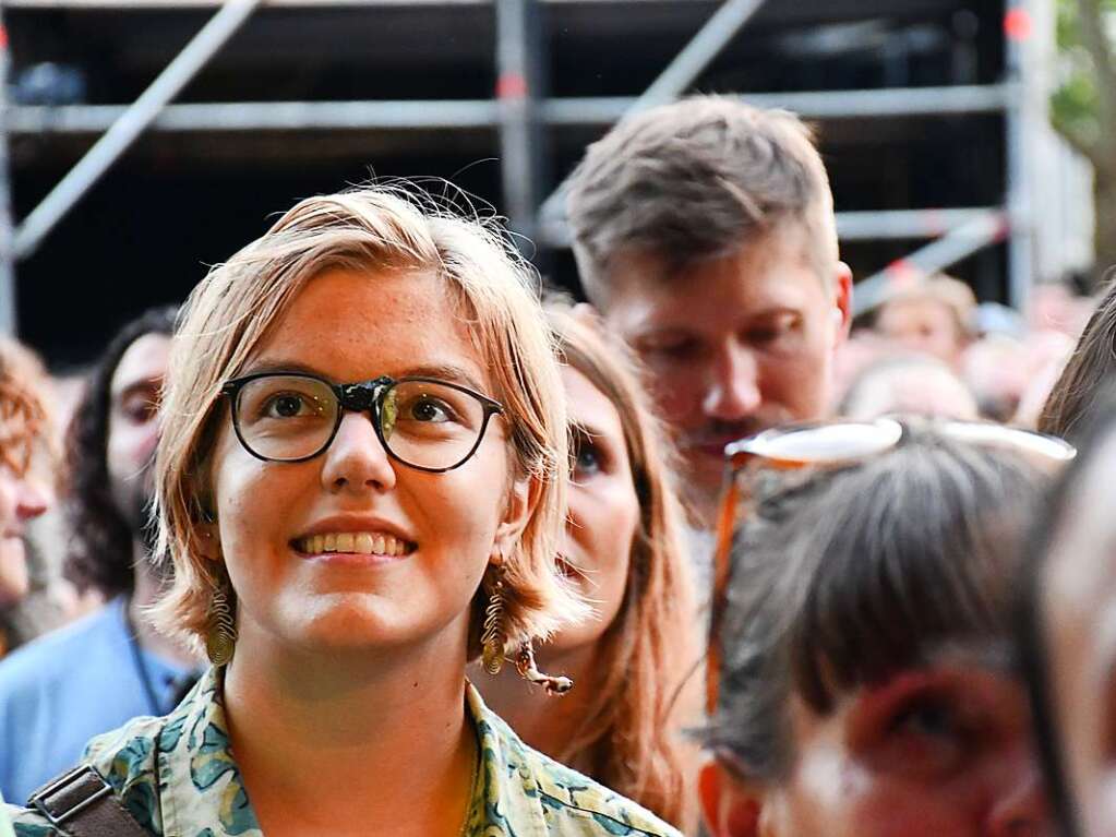 Alt-J. und A.S.Fanning bei Stimmen im Herzen Lrrachs