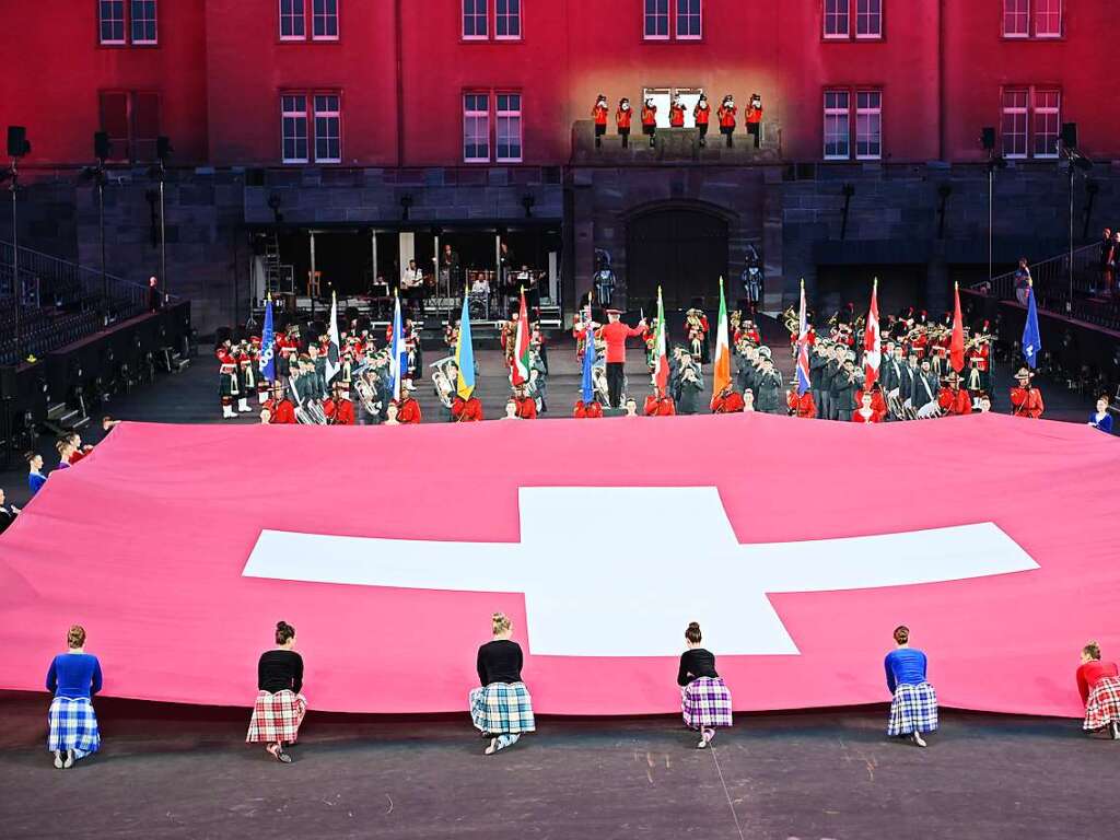 Impressionen vom Basel Tattoo 2023