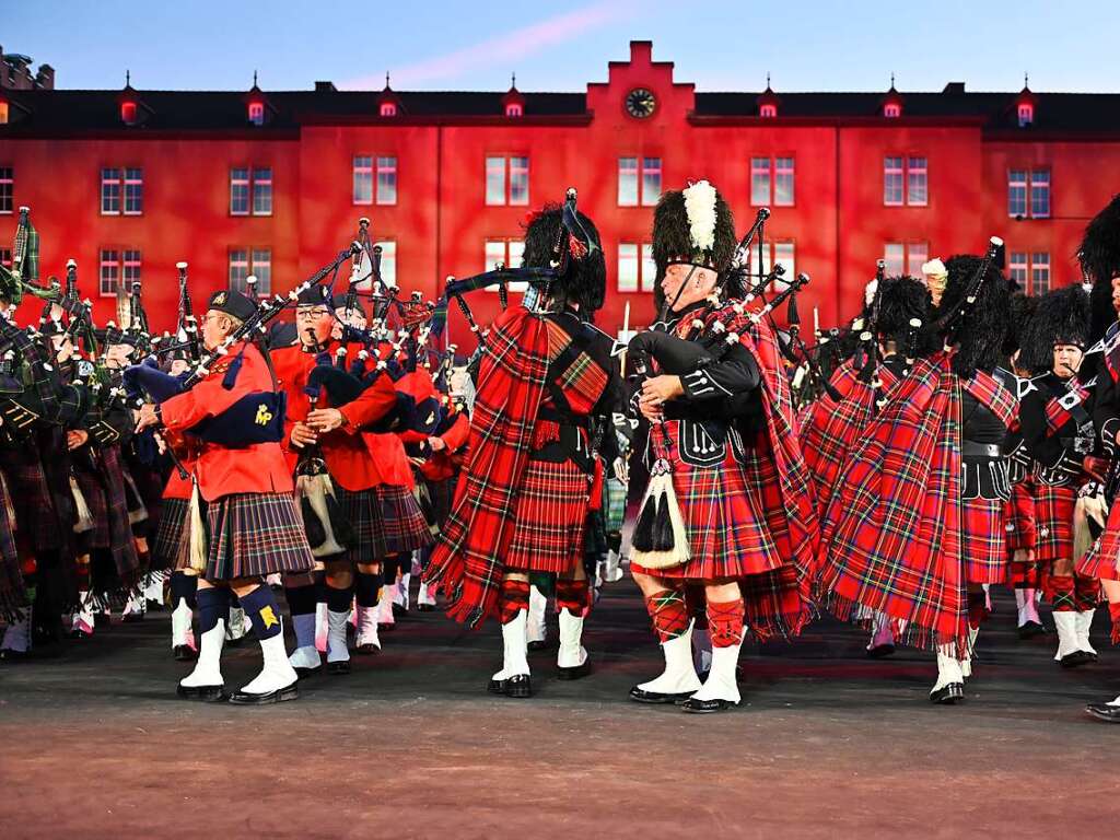 Impressionen vom Basel Tattoo 2023