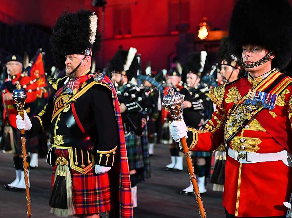 Impressionen vom Basel Tattoo 2023