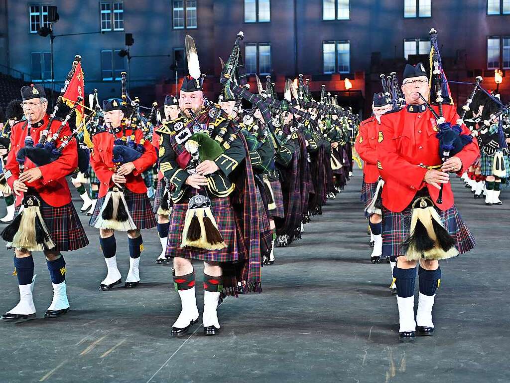 Impressionen vom Basel Tattoo 2023