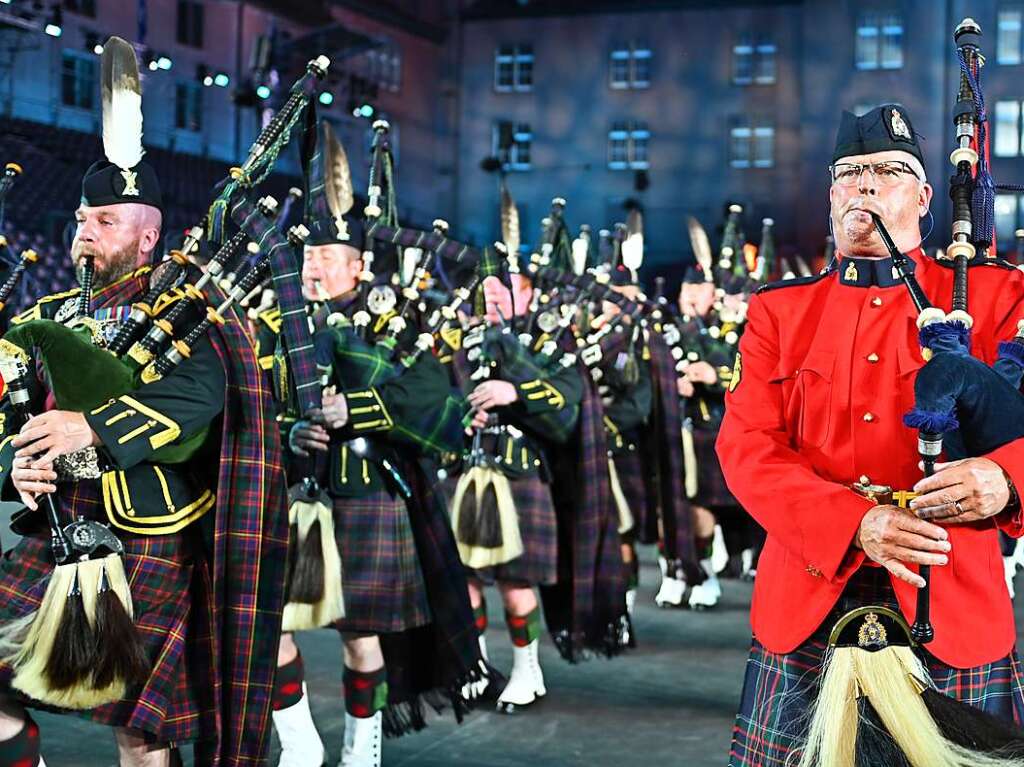 Impressionen vom Basel Tattoo 2023