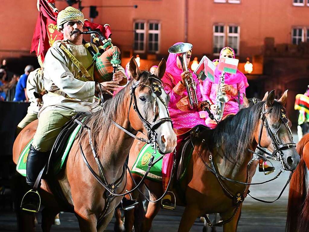 Impressionen vom Basel Tattoo 2023