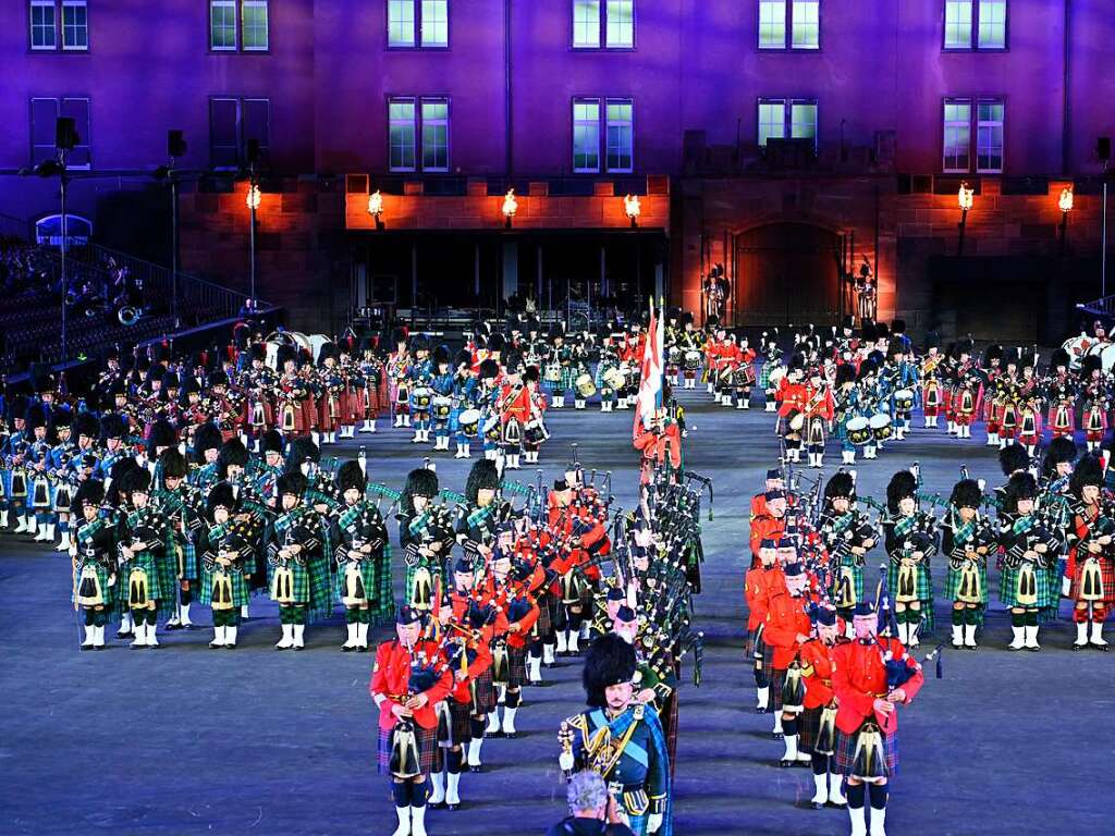 Impressionen vom Basel Tattoo 2023