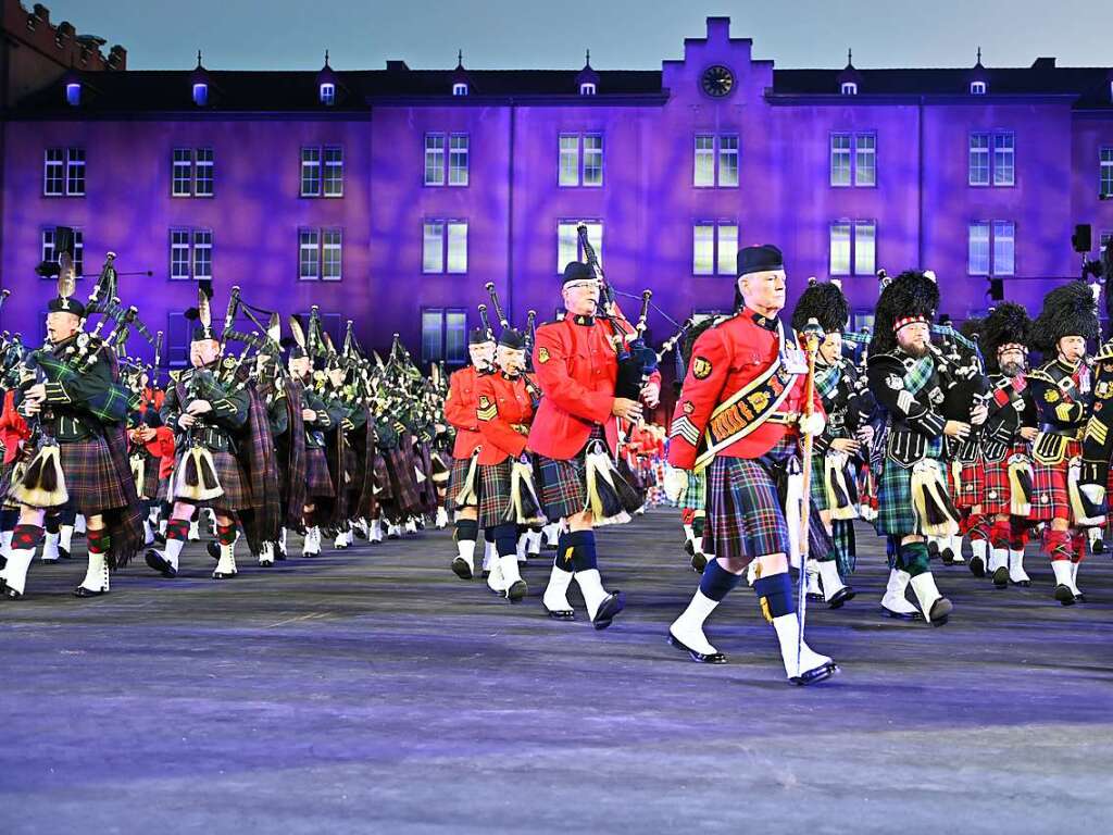 Impressionen vom Basel Tattoo 2023