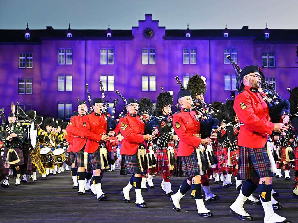 Impressionen vom Basel Tattoo 2023