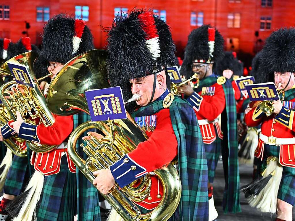 Impressionen vom Basel Tattoo 2023