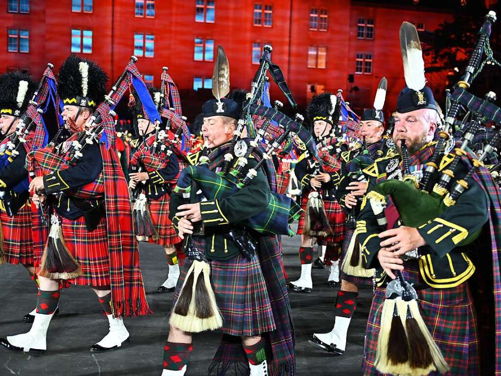 Impressionen vom Basel Tattoo 2023