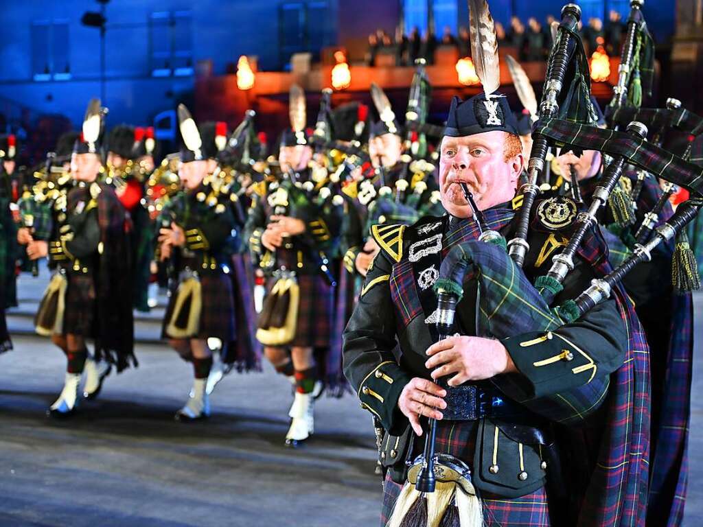 Impressionen vom Basel Tattoo 2023