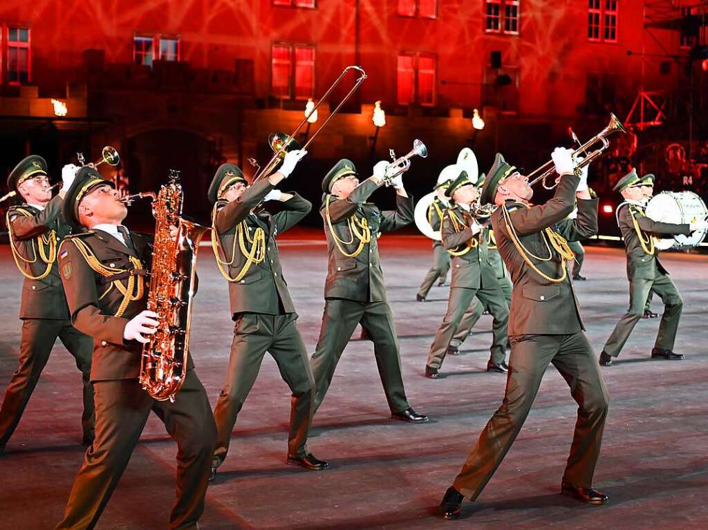 Impressionen vom Basel Tattoo 2023