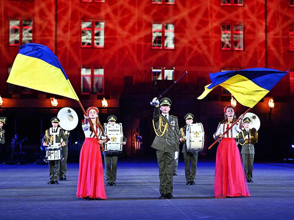 Impressionen vom Basel Tattoo 2023