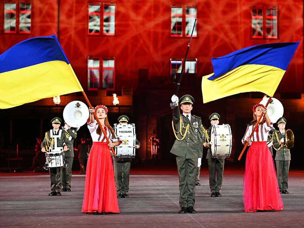 Impressionen vom Basel Tattoo 2023