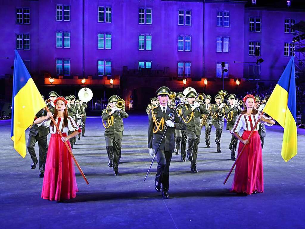 Impressionen vom Basel Tattoo 2023